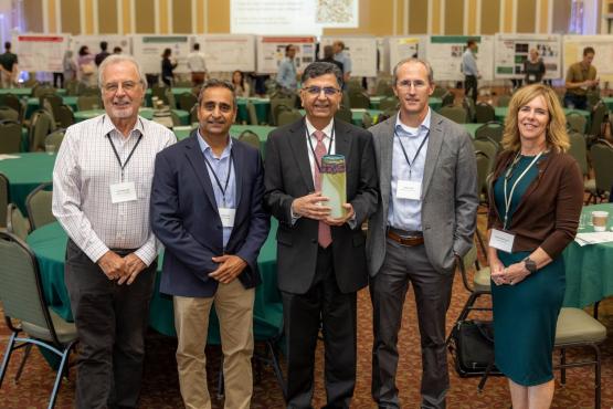  Ohio Physiological Society annual meeting speakers and leaders pose for a photo 