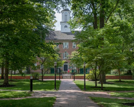  A view of Cutler Hall from College Green 