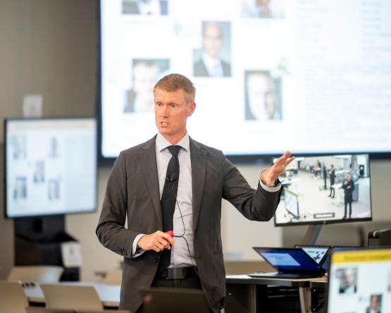 W. David Arnold, M.D., talks about importance of physician scientists at 2025 Health Scholars Research Symposium