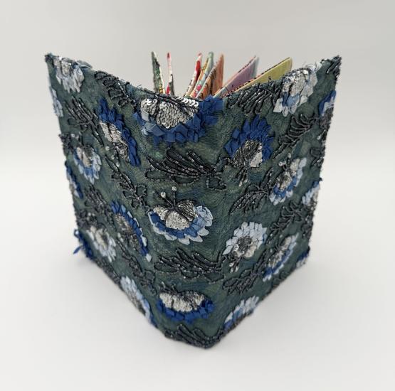 A book art piece by Suzanne Coley 