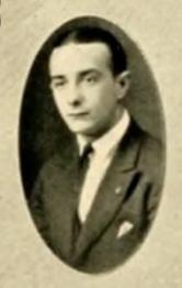 1923 Athena Yearbook Portrait of Homer Baird