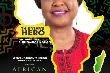 African Heroes Night 2020 poster