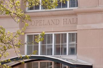 Exterior of Copeland Hall