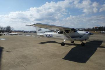 Cessna plane used for flight training