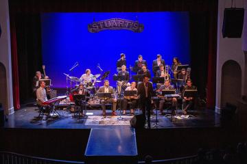 A photo from the Athens Jazz Festival at Stuart's Opera House