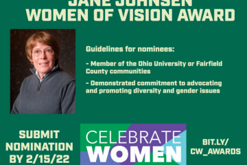 Jane Johnsen, Women of Vision Award