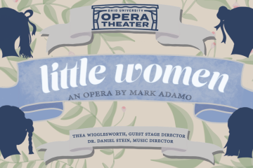 graphic promoting Little Women opera