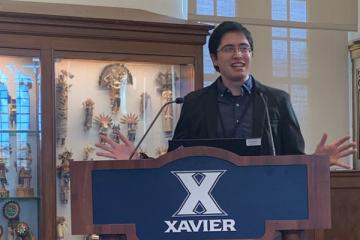 Ryan Sheehan presents at the Midwest Medieval History Conference at Xavier College in Cincinnati, OH. 