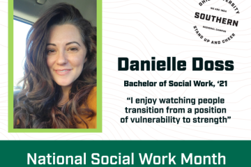 Danielle Doss, Bachelor of Social Work, 2021