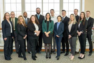 The staff members of the College of Business Academic Advising and Career Services