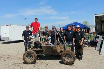Russ College students at SAE Baja Competition