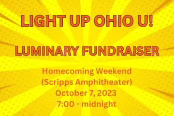 Light Up Ohio U! Luminary Fundraiser