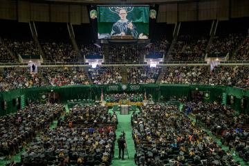 Ohio University Fall Commencement 2023 at the Convocation Center