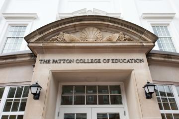 The exterior of OHIO's Patton College of Education