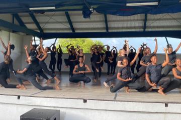 Community Dance in Antigua