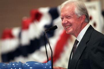 President Jimmy Carter - Photo by Ben Gray '93 Viscom at Ohio University