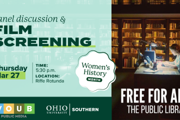 Panel discussion & film screening of Free for All: The Public Library Thursday, Mar 27 at OHIO Southern