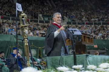 John Gainor commencement