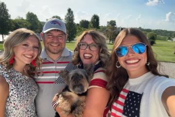 Brooklyn, Tim, Kelly and Jacolyn Bolender