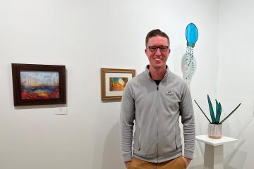 Matt Fox, Water's Embrace Art Exhibit