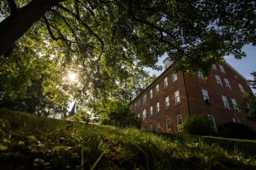 An image of Ohio University's College Green
