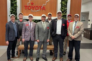 Toyota visit
