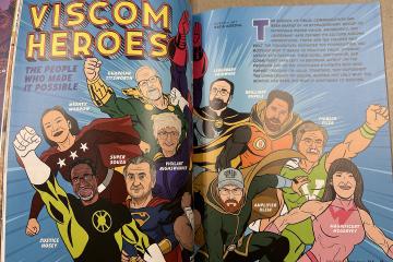 VisCom Magazine Heros