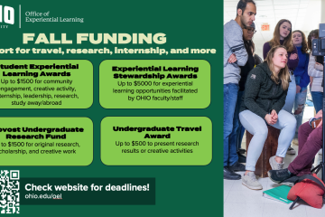 Experiential Learning funding
