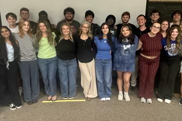 The Mock Trial team. 