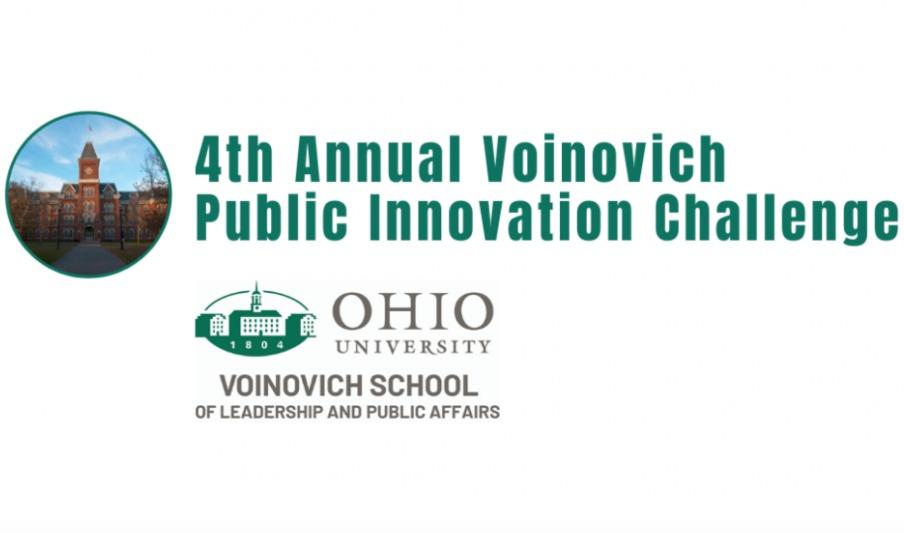 Screenshot of Voinovich Innovation Challenge Title Page